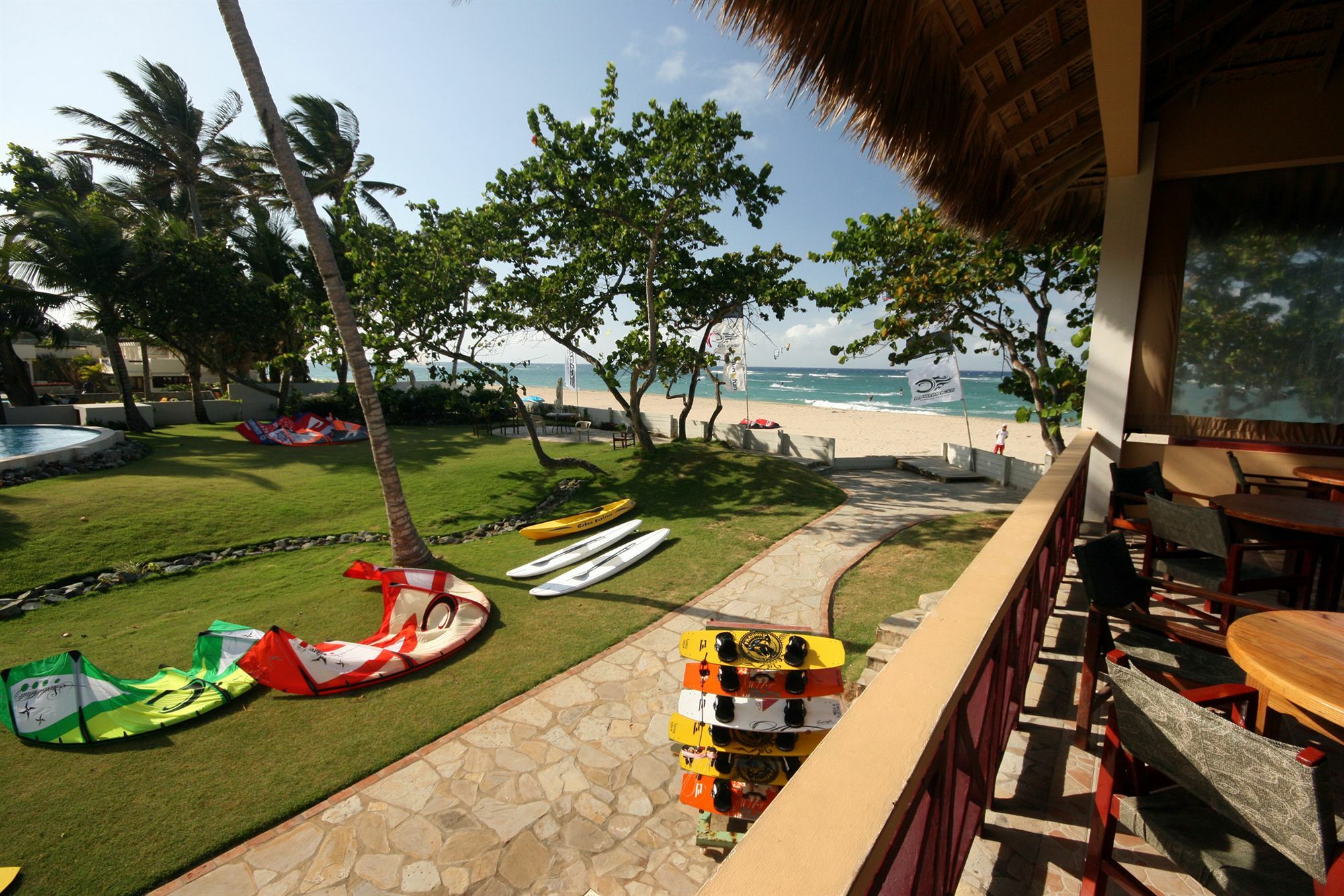 Agualina Kite Resort Cabarete Eksteriør bilde